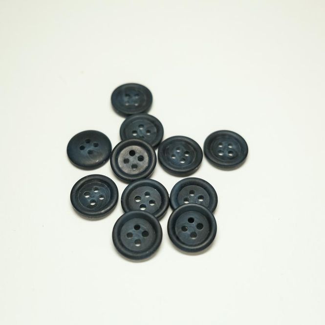 Hovedbilde Knapp Jeansblå