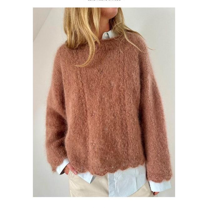 Hovedbilde LHS-103 Clover Sweater oppskrift
