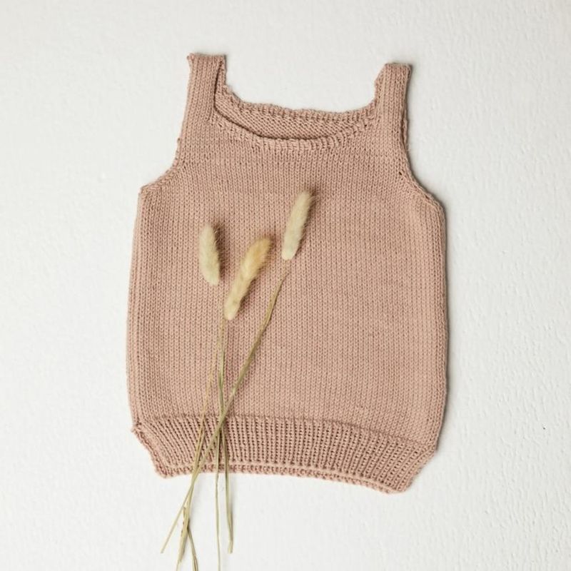 415-2 Noor singlet oppskrift barn