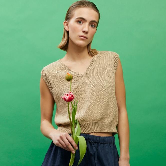 Hovedbilde Rose sommervest (beige) 