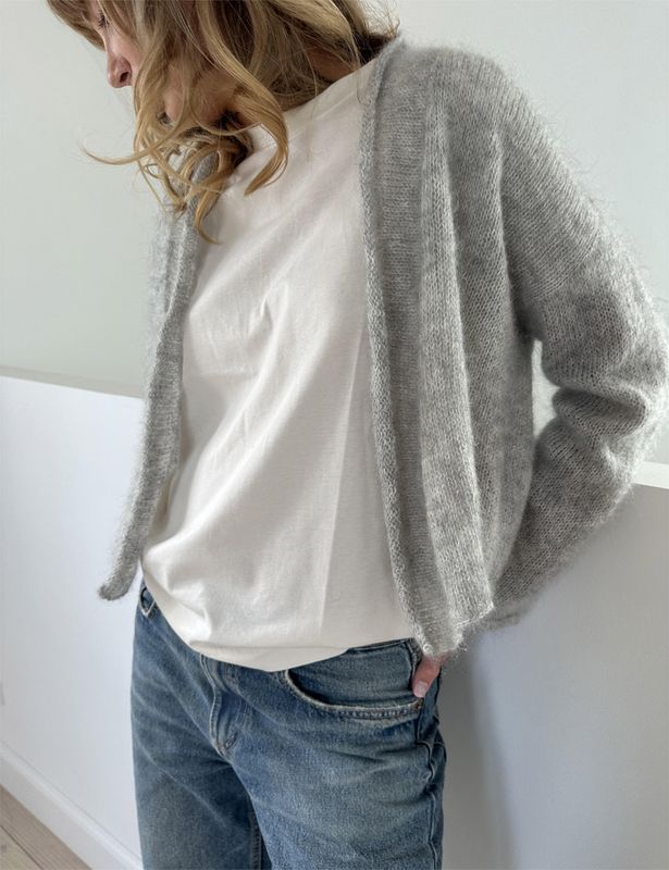 LHS-54  Plain Cardigan Light oppskrift