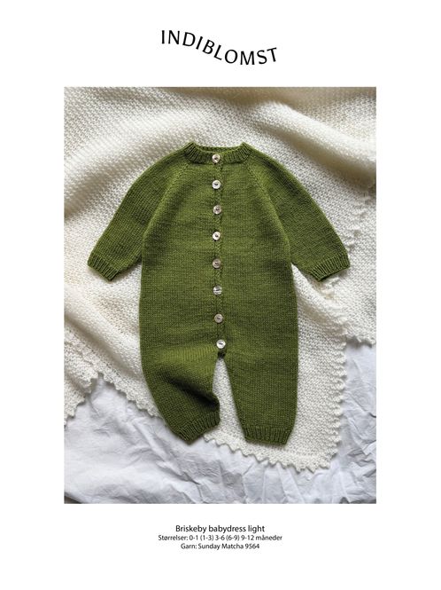 Hovedbilde IB08 Briskeby Babydress Light oppskrift