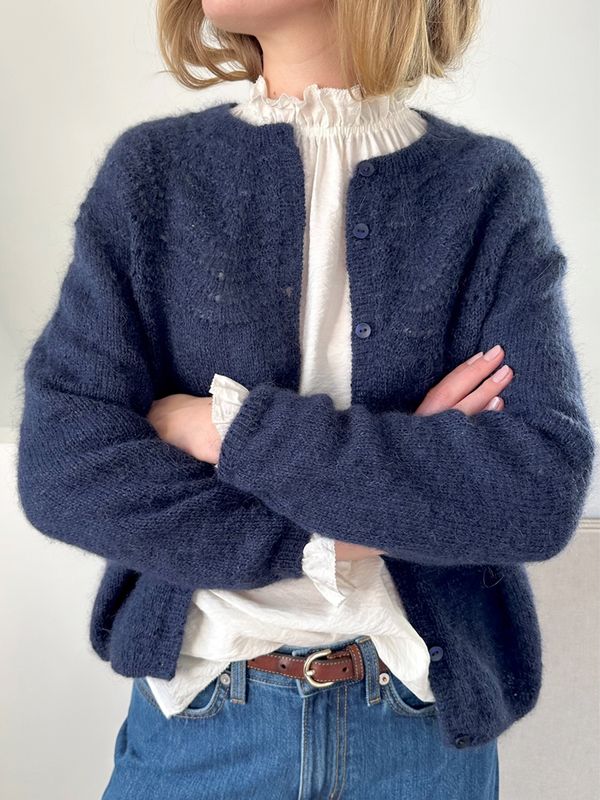 LHS-98 Peacock Cardigan fine oppskrift