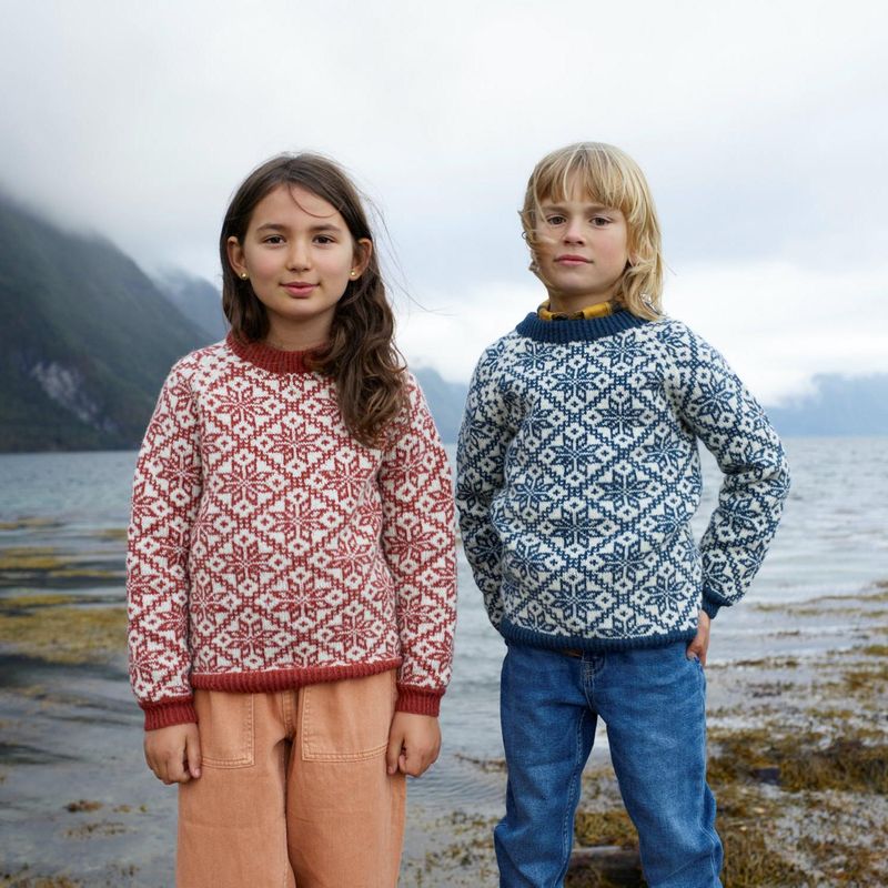 Lillefjellgenser i Lamull (oker) 