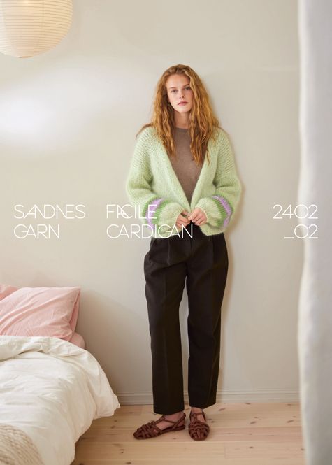 Hovedbilde Enkeltoppskrift / 2402 Ballerina Chunky Mohair / ...