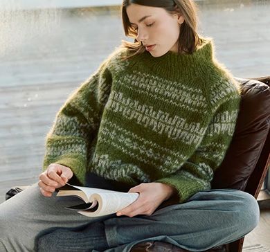 Strikkepakker fra sandnes og Rauma garn