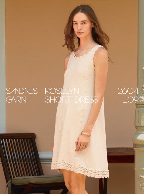 Hovedbilde 2604 Nr. 9 Roselyn Short Dress oppskrift