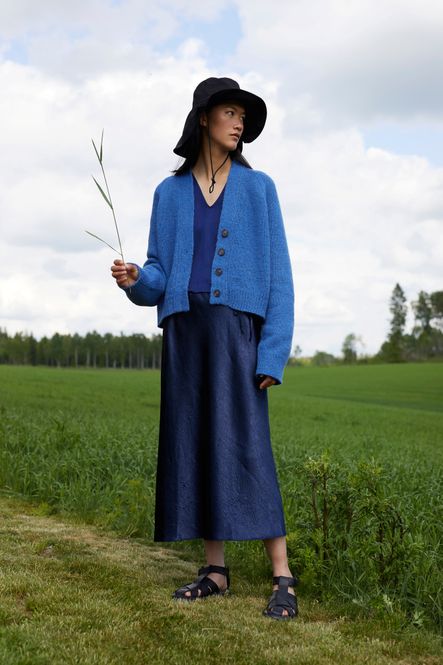 Hovedbilde Vinge raglanjakke (blå) 