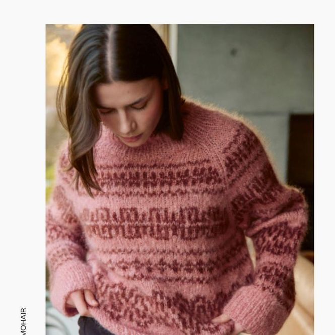 Hovedbilde 492 Fjæregenser i Tjukk Mohair