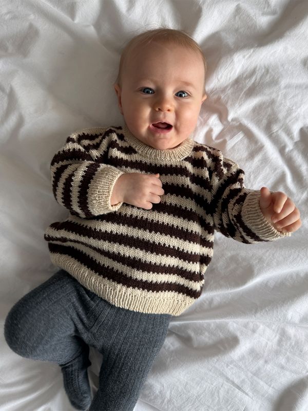 PK-306 Otto Sweater Baby oppskrift