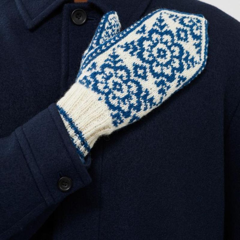 437-1 Vott med Appelsinarose til barn, dame og herre oppskrift