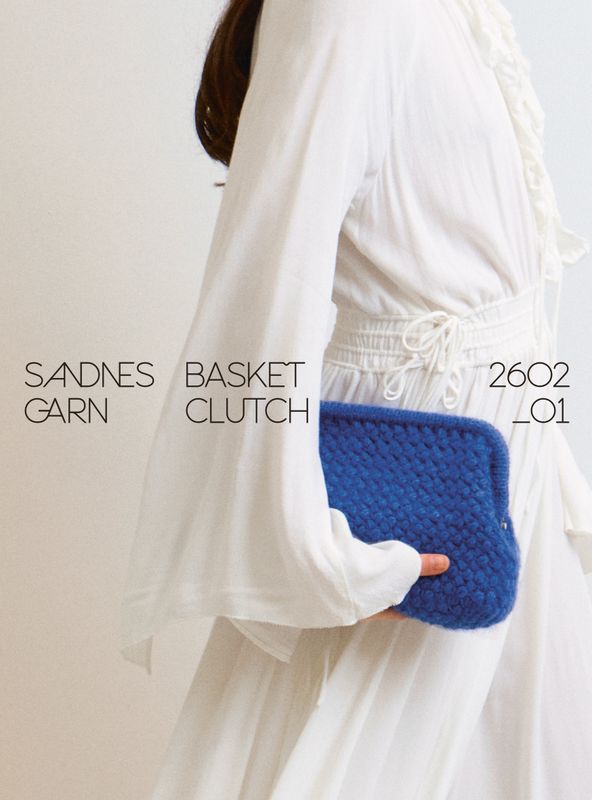 2602 DIY Nr. 1 Basket Clutch oppskrift
