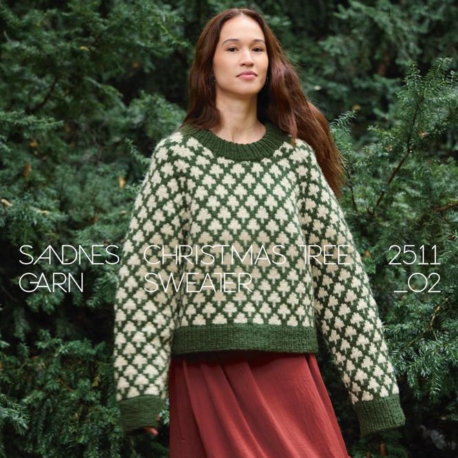 Hovedbilde Enkeltoppskrift / 2511 Christmas tree sweater / ...