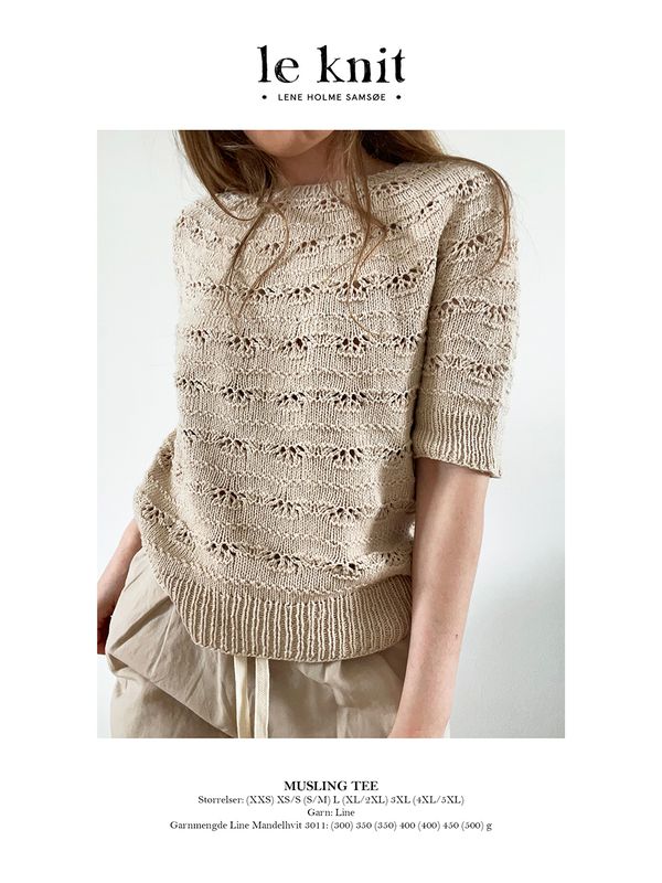 LHS-32 Musling Tee oppskrift