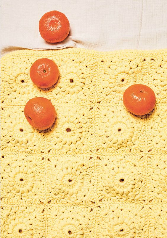 Buttercup beachbag - Gratis strikkeoppskrift